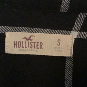 Hollister Tops - Black and white plaid shirt Hollister Tops - Black and white plaid shirt